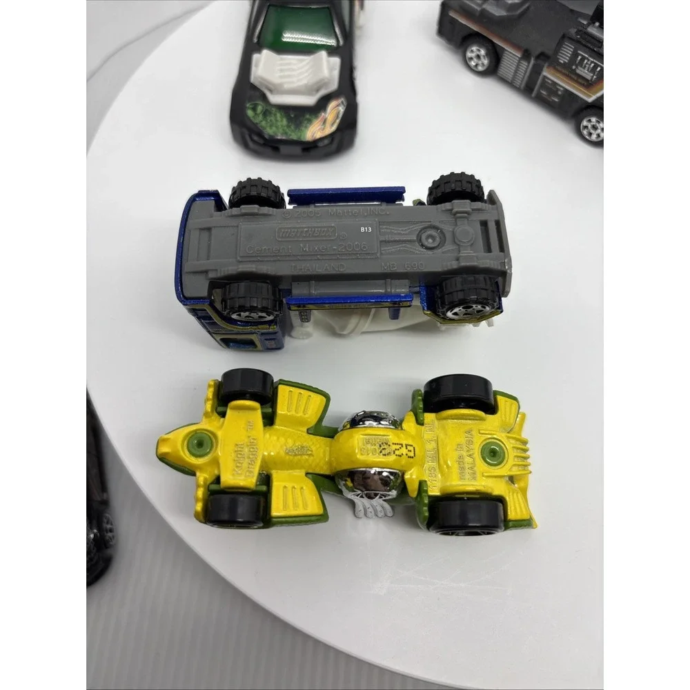 Mixed Lot of 10 Cars Hot Wheels Maisto Mattel From The 2000s Airplane‎ Race Cars